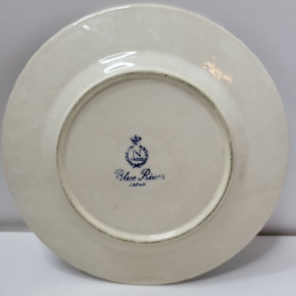Vintage Nasco‎ Blue River Saucer - Made in Japan - Picture 4 of 10